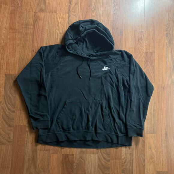 Black Nike Mini Logo Hoodie - Picture 5 of 8